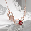 Women Jewelry New accessories Viennois More Color Crystal Choice Statement Chain Pendant Necklace